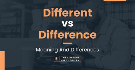 differencr|difference meaning.